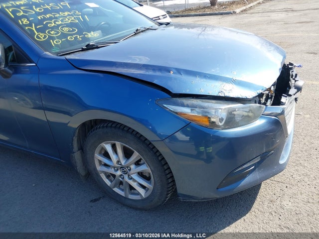 2018 Mazda Mazda3 მანქანა იყიდება აუქციონზე, vin: 3MZBN1L70JM223871, აუქციონის ნომერი: 12564519