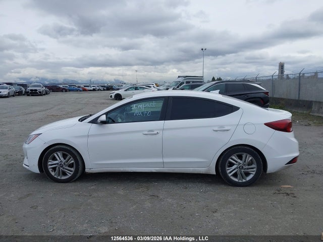 KMHD84LFXKU890421 Hyundai Elantra Sel/value/limited