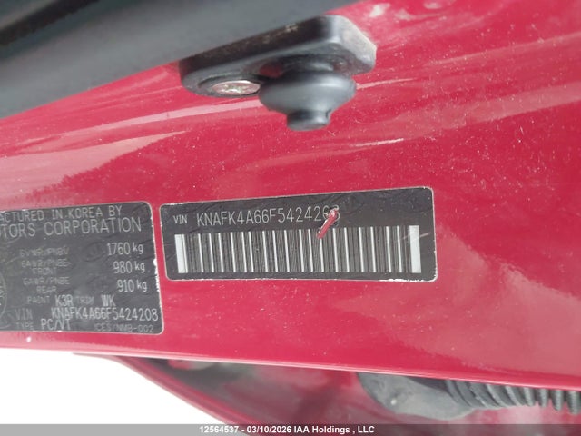 Продаж на аукціоні авто 2015 Kia Forte, vin: KNAFK4A66F5424208, номер лоту: 12564537
