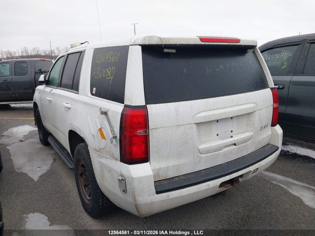 2018 Chevrolet Tahoe Police მანქანა იყიდება აუქციონზე, vin: 1GNSKDKC1JR330087, აუქციონის ნომერი: 12564561