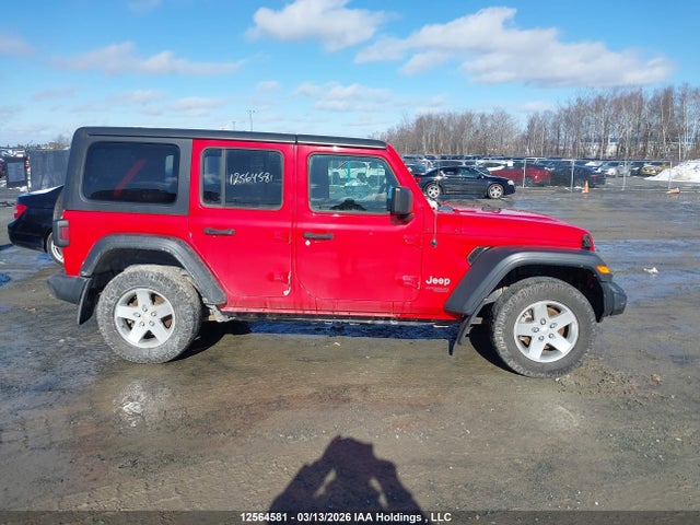 1C4HJXDG7JW114141 Jeep Wrangler Unlimited Sport