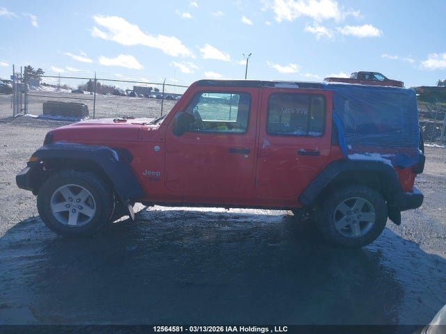 1C4HJXDG7JW114141 Jeep Wrangler Unlimited Sport