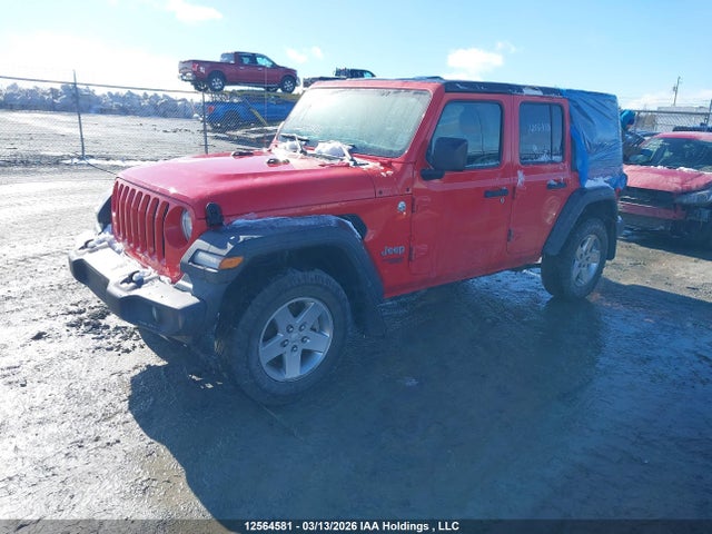 1C4HJXDG7JW114141 Jeep Wrangler Unlimited Sport