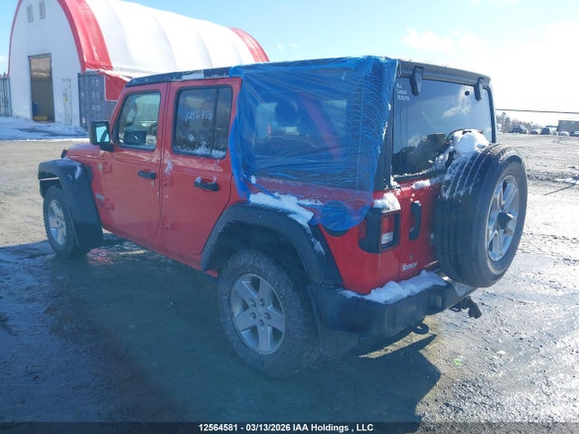 1C4HJXDG7JW114141 Jeep Wrangler Unlimited Sport