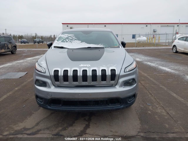 2016 Jeep Cherokee Sport მანქანა იყიდება აუქციონზე, vin: 1C4PJMAS0GW144495, აუქციონის ნომერი: 12564587