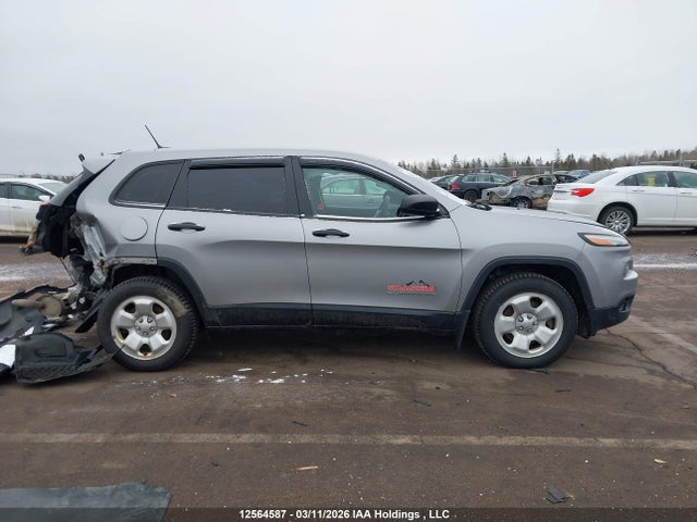 2016 Jeep Cherokee Sport მანქანა იყიდება აუქციონზე, vin: 1C4PJMAS0GW144495, აუქციონის ნომერი: 12564587