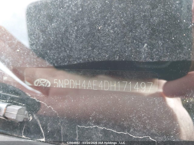 Продажа на аукционе авто 2013 Hyundai Elantra Gls/limited, vin: 5NPDH4AE4DH171497, номер лота: 12564602