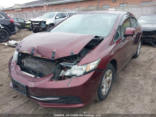 Продажа на аукционе авто 2013 Honda Civic Lx, vin: 2HGFB2F42DH000112, номер лота: 12564676