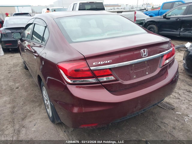 Продажа на аукционе авто 2013 Honda Civic Lx, vin: 2HGFB2F42DH000112, номер лота: 12564676