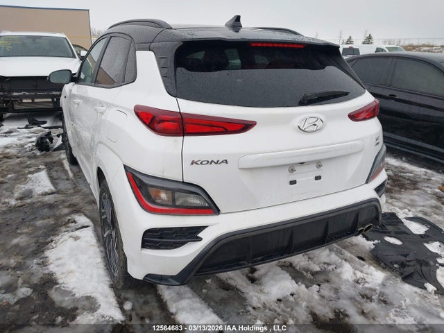 Продаж на аукціоні авто 2022 Hyundai Kona N Line, vin: KM8K3CA38NU849427, номер лоту: 12564683