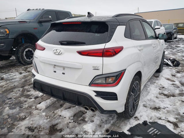 Продаж на аукціоні авто 2022 Hyundai Kona N Line, vin: KM8K3CA38NU849427, номер лоту: 12564683