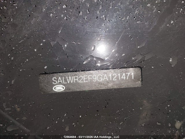 SALWR2EF9GA121471 Land Rover Range Rover Sport V8 Supercharged