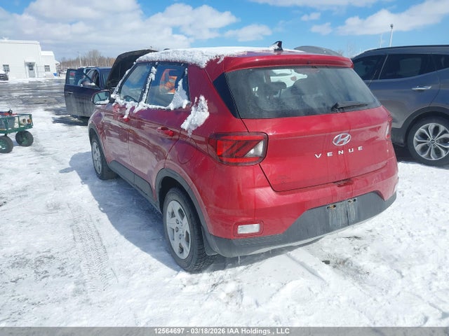 Aukcja sprzedaży 2021 Hyundai Venue Se, vin: KMHRB8A39MU097105, numer aukcji: 12564697
