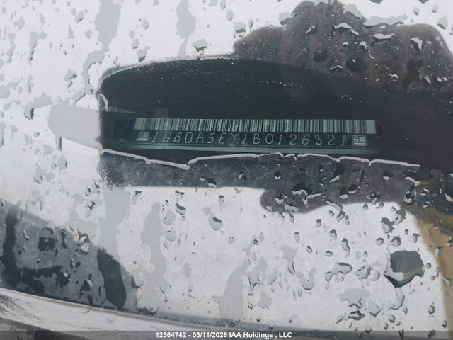12564742 :رقم المزاد ، 1G6DA5EY1B0126321 vin ، 2011 Cadillac Cts مزاد بيع