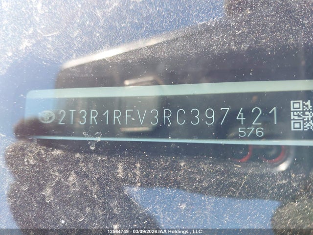 2T3R1RFV3RC397421 Toyota Rav4 Xle/xle Premium