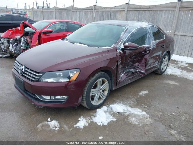 2012 Volkswagen Passat 2.5l Highline მანქანა იყიდება აუქციონზე, vin: 1VWCH7A36CC071453, აუქციონის ნომერი: 12564761