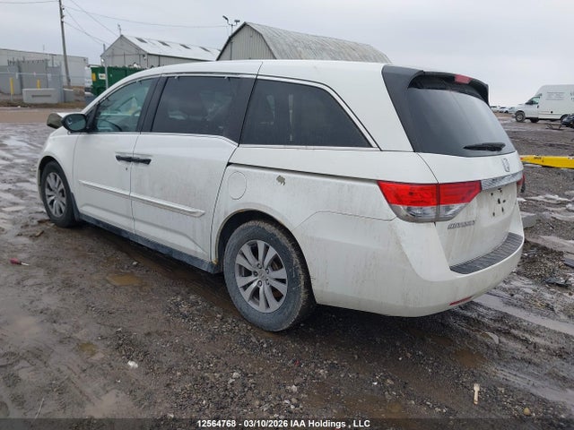 12564768 :رقم المزاد ، 5FNRL5H30EB505376 vin ، 2014 Honda Odyssey Se مزاد بيع