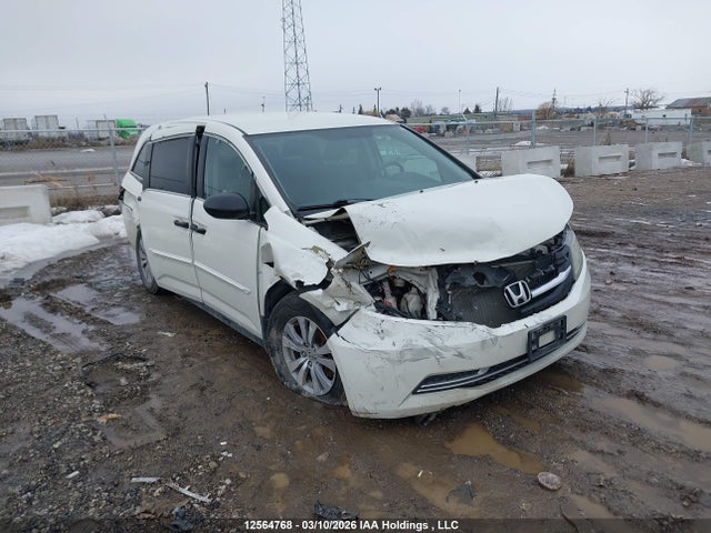 12564768 :رقم المزاد ، 5FNRL5H30EB505376 vin ، 2014 Honda Odyssey Se مزاد بيع