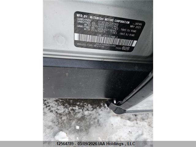 JA4J4TA89NZ605968 Mitsubishi Outlander Es