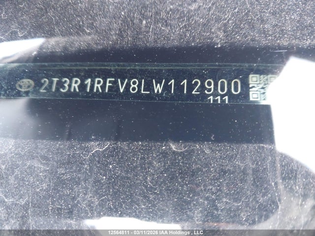 2T3R1RFV8LW112900 Toyota Rav4 Xle/xle Premium