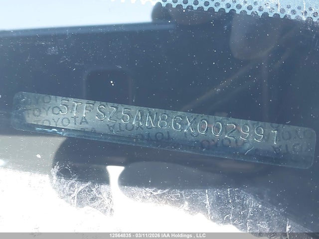 5TFSZ5AN8GX002991 Toyota Tacoma Access Cab/sr5/trd Spt/or