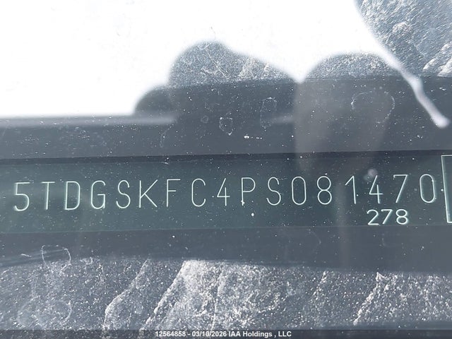 5TDGSKFC4PS081470 Toyota Sienna Le/xse/limited/platinum/xse 25th Anniversary