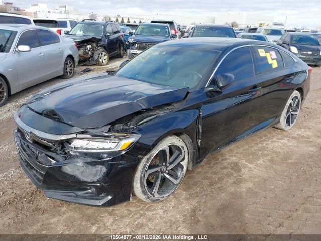 12564877 :رقم المزاد ، 1HGCV2F39NA800438 vin ، 2022 Honda Accord Sport 2.0t مزاد بيع