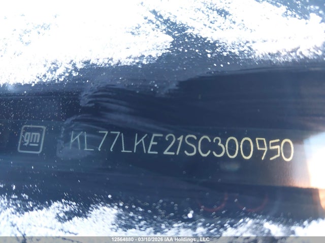 KL77LKE21SC300950 Chevrolet Trax Activ Fwd