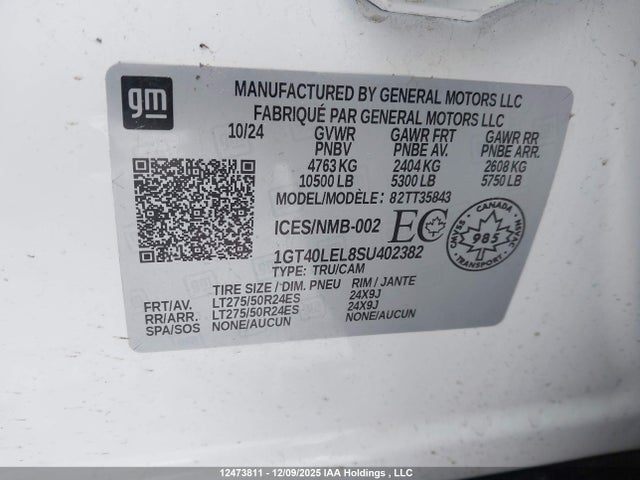 1GT40LEL8SU402382 GMC SIERRA DENALI