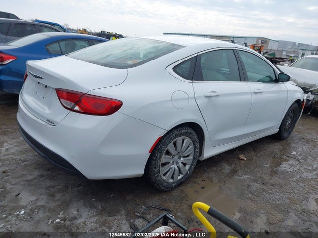 2015 Chrysler 200 Lx მანქანა იყიდება აუქციონზე, vin: 1C3CCCFB4FN729908, აუქციონის ნომერი: 12549582