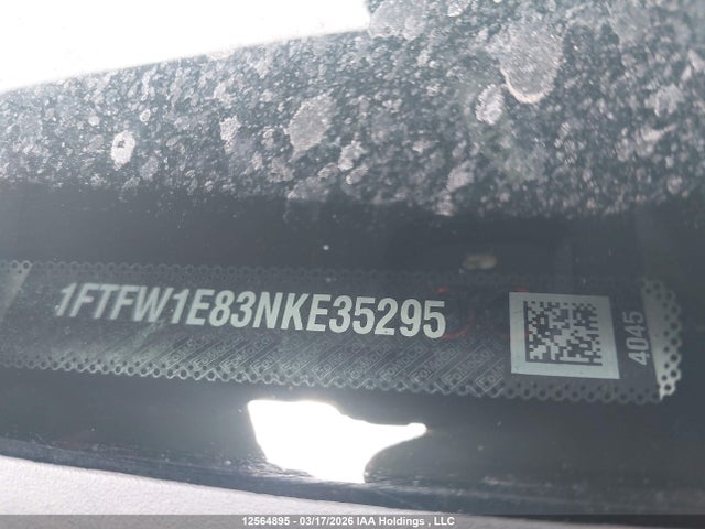 1FTFW1E83NKE35295 Ford F-150 Xlt