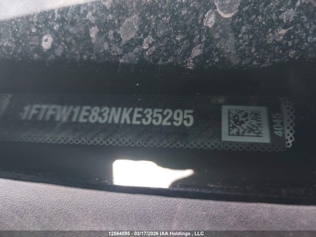 1FTFW1E83NKE35295 Ford F-150 Xlt