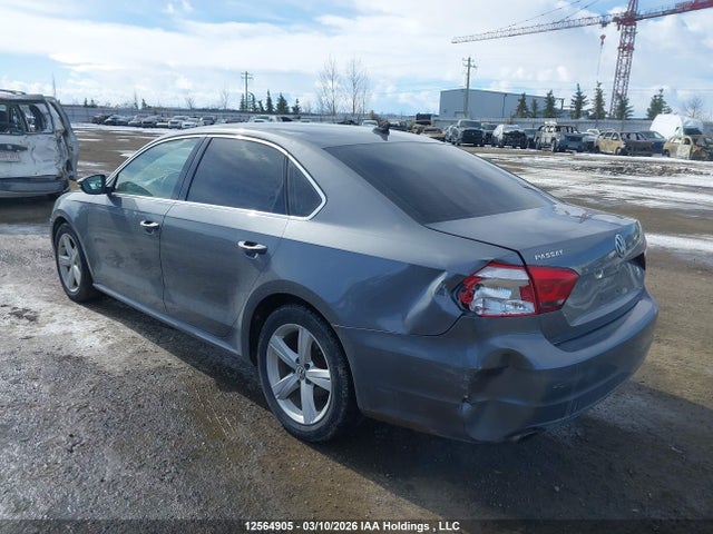 Продажа на аукционе авто 2012 Volkswagen Passat 2.5l Se, vin: 1VWBP7A35CC066078, номер лота: 12564905