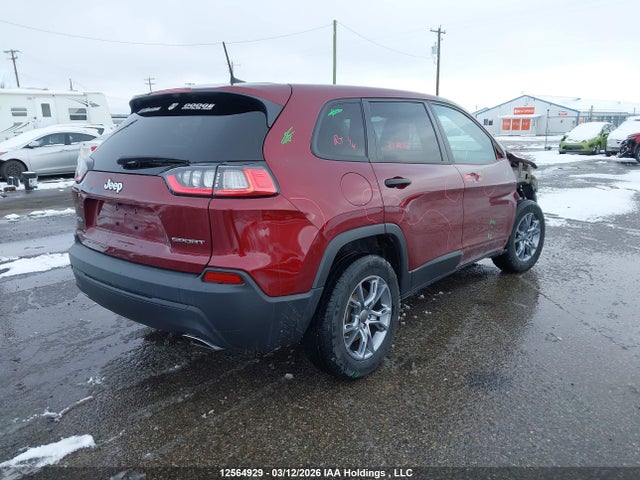 Продаж на аукціоні авто 2021 Jeep Cherokee Sport, vin: 1C4PJMAX4MD117321, номер лоту: 12564929