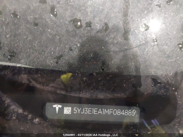 Tesla Model 3 Standard Range/standard Range Plus 2021 5YJ3E1EA1MF084889 Image 18