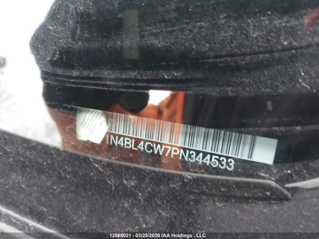 Продажа на аукционе авто 2023 Nissan Altima Sr, vin: 1N4BL4CW7PN344533, номер лота: 12565021