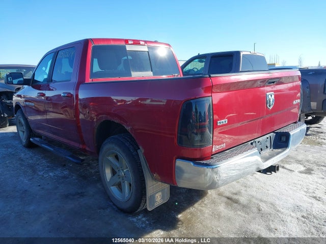 12565040 :رقم المزاد ، 1C6RD7LTXCS107082 vin ، 2012 Dodge Ram 1500 Slt مزاد بيع