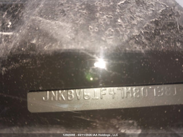 Aukcja sprzedaży 2007 Infiniti G35, vin: JNKBV61F47M807381, numer aukcji: 12565095