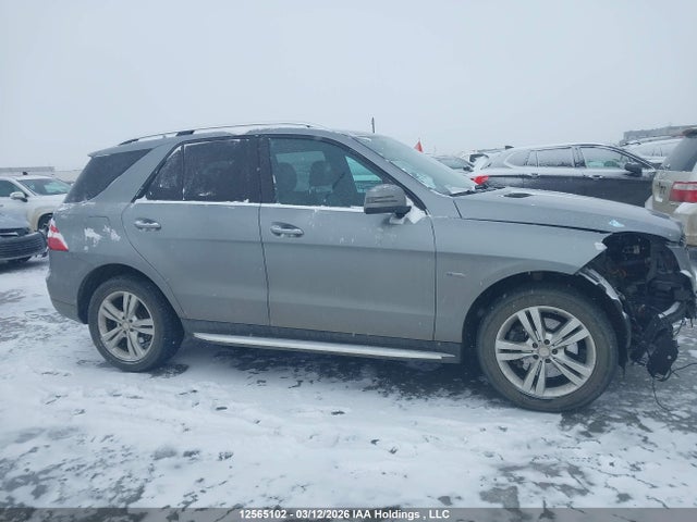 12565102 :رقم المزاد ، 4JGDA2EB6CA073923 vin ، 2012 Mercedes-benz Ml 350 Bluetec مزاد بيع