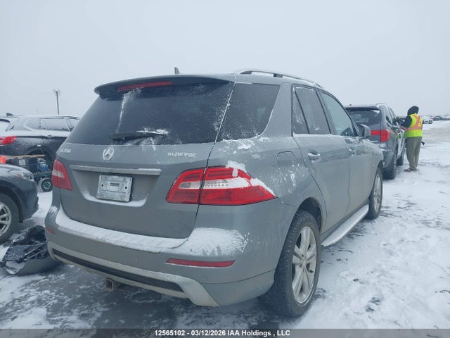 12565102 :رقم المزاد ، 4JGDA2EB6CA073923 vin ، 2012 Mercedes-benz Ml 350 Bluetec مزاد بيع
