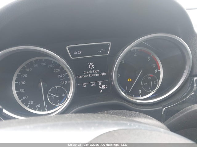 12565102 :رقم المزاد ، 4JGDA2EB6CA073923 vin ، 2012 Mercedes-benz Ml 350 Bluetec مزاد بيع