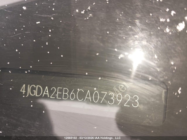 12565102 :رقم المزاد ، 4JGDA2EB6CA073923 vin ، 2012 Mercedes-benz Ml 350 Bluetec مزاد بيع