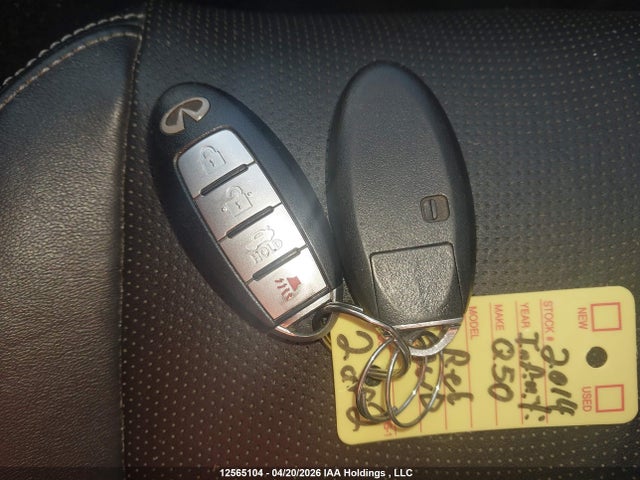 12565104 :رقم المزاد ، JN1BV7AR7EM682216 vin ، 2014 Infiniti Q50 Premium/sport مزاد بيع