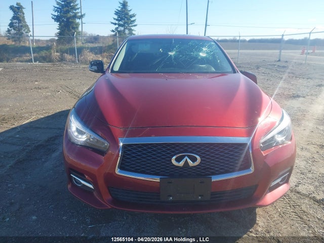 12565104 :رقم المزاد ، JN1BV7AR7EM682216 vin ، 2014 Infiniti Q50 Premium/sport مزاد بيع