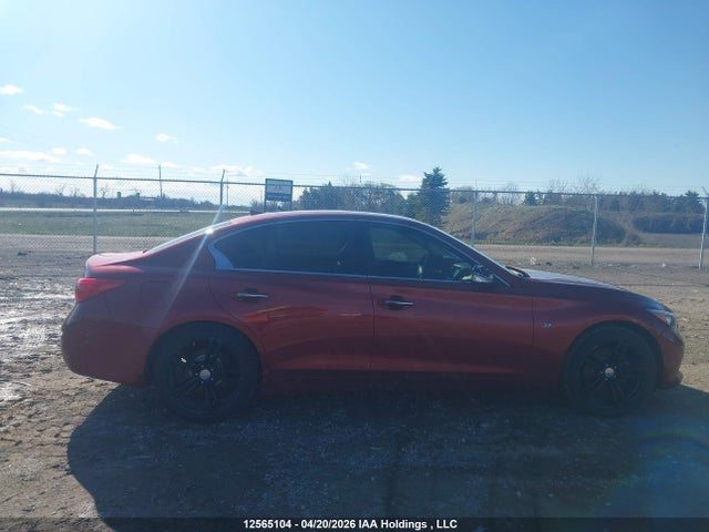 12565104 :رقم المزاد ، JN1BV7AR7EM682216 vin ، 2014 Infiniti Q50 Premium/sport مزاد بيع
