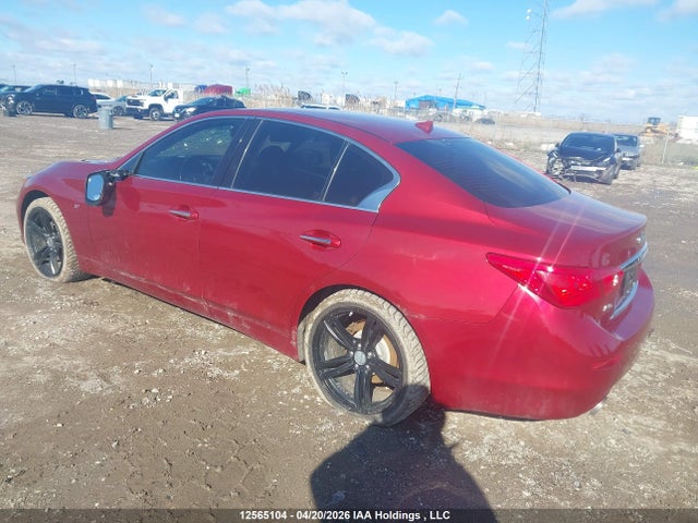 12565104 :رقم المزاد ، JN1BV7AR7EM682216 vin ، 2014 Infiniti Q50 Premium/sport مزاد بيع
