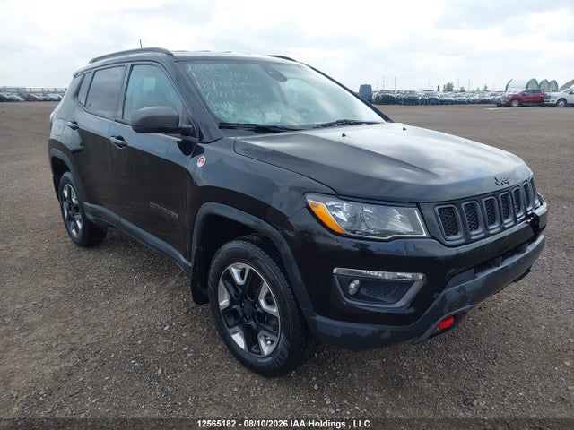 Auction sale of the 2018 Jeep Compass Trailhawk, vin: 3C4NJDDB3JT424380, lot number: 12565182