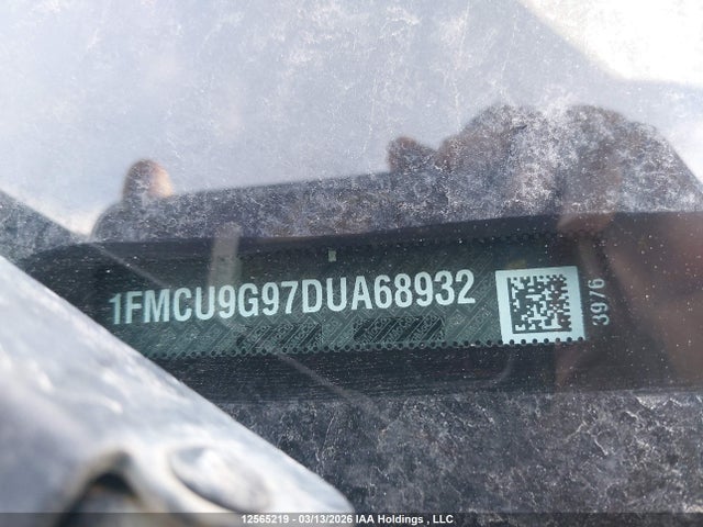 Aukcja sprzedaży 2013 Ford Escape Se, vin: 1FMCU9G97DUA68932, numer aukcji: 12565219