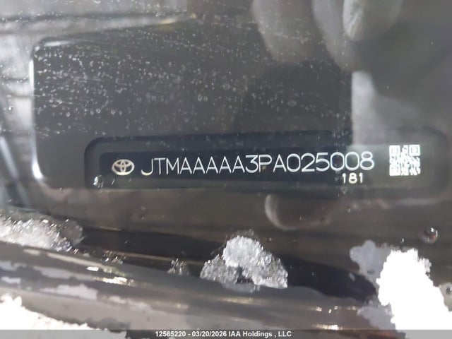 JTMAAAAA3PA025008 Toyota Bz4x