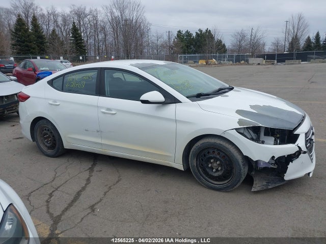 12565225 :رقم المزاد ، 5NPD74LFXJH284651 vin ، 2018 Hyundai Elantra Le مزاد بيع